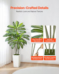 Articial Dracaena Tree 1524mm Fake Palm White Planter Faux Plant