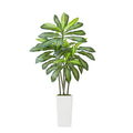 Articial Dracaena Tree 1524mm Fake Palm White Planter Faux Plant
