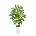 Articial Dracaena Tree 1524mm Fake Palm White Planter Faux Plant