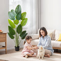 Artificial Bird of Paradise 1829mm 13 Trunks White Pot Fake Plant
