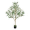 Artificial Olive Tree 150cm Black Pot Fake Plant Indoor Decor