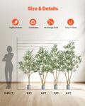 Artificial Olive Tree 150cm Black Pot Fake Plant Indoor Decor