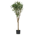 Artificial Olive Tree 150cm Black Pot Fake Plant Indoor Decor