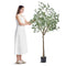 Artificial Eucalyptus Tree 15.2cm Faux Plant Pot Indoor Outdoor Decor