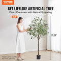 Artificial Eucalyptus Tree 15.2cm Faux Plant Pot Indoor Outdoor Decor
