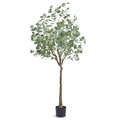 Artificial Eucalyptus Tree 15.2cm Faux Plant Pot Indoor Outdoor Decor