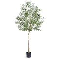 Artificial Olive Tree 15.2cm Faux Plant PE Potted Indoor Outdoor Decor
