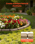 Fake Stone Landscape Edging 1180x95mm Beige Lawn Border