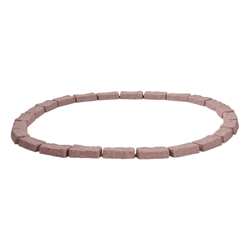 Faux Stone Landscape Edging 1180x95x57mm Brown Garden Lawn