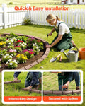 Faux Stone Landscape Edging 1180x95x57mm Brown Garden Lawn