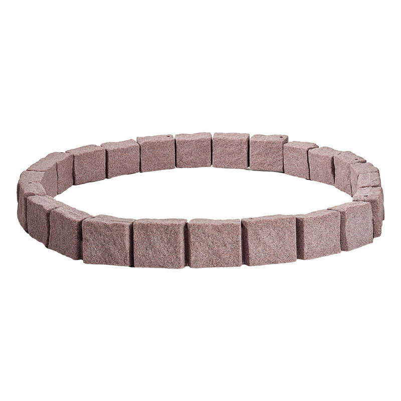 Fake Stone Landscape Edging 1190x100x155mm Brown Lawn