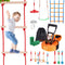 Ninja Warrior 15.24m Slackline 500lbs Capacity 10 Obstacles Outdoor