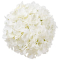 Artificial Flowers 105pc White Silk Hydrangea Fake Stems Bulk DIY