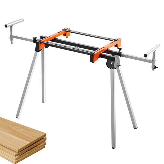 Mitre Saw Stand 300lbs Steel Collapsible Workbench Table