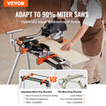 Mitre Saw Stand 300lbs Steel Collapsible Workbench Table