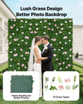VEVOR Artificial Flower Wall Backdrop 2pc 61x243.8cm Silk Floral Panel