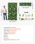 VEVOR Artificial Flower Wall Backdrop 2pc 61x243.8cm Silk Floral Panel