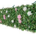 VEVOR Artificial Flower Wall Backdrop 2pc 61x243.8cm Silk Floral Panel