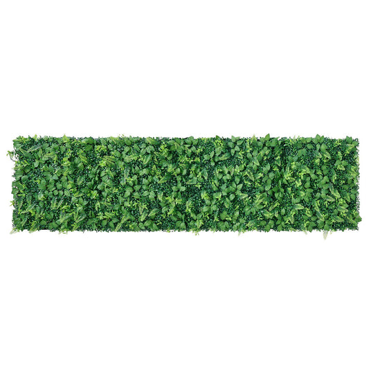 Artificial Plant Wall 4PC 61x243.8cm Boxwood Panels Privacy Hedge Fence