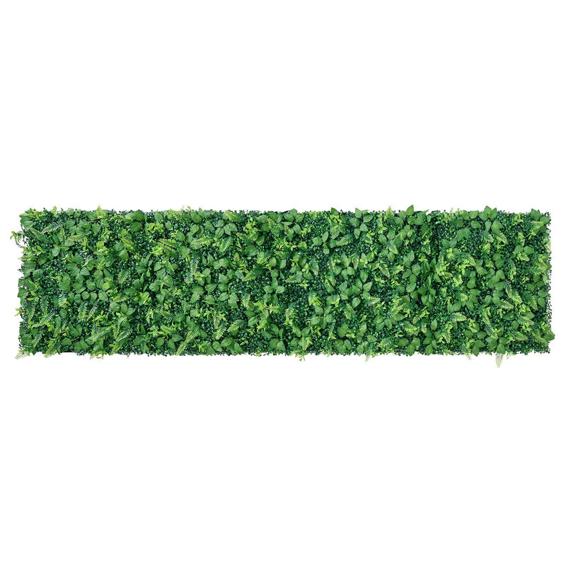 Artificial Plant Wall 4PC 61x243.8cm Boxwood Panels Privacy Hedge Fence