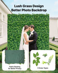 Artificial Plant Wall 4PC 61x243.8cm Boxwood Panels Privacy Hedge Fence