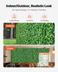 Artificial Plant Wall 4PC 61x243.8cm Boxwood Panels Privacy Hedge Fence