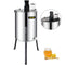 4 Frame Electric Honey Extractor 120W Beekeeping 2 Lids
