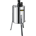 4 Frame Electric Honey Extractor 120W Beekeeping 2 Lids