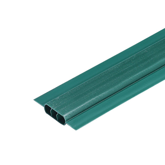 Chain Link Fence Slats 1.2m Green HDPE Privacy Bottom Locking