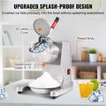 Electric Ice Crusher 220lbs/Hour 300W Snow Cone Maker 4 Blades