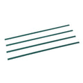 Chain Link Fence Slats 1.2m Green HDPE Privacy Bottom Lock