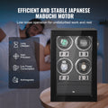 Watch Winder 4 Automatic Watches Black PU LED Light Mabuchi Motor