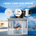 Concession Window Food Truck 1220x915mm Aluminum 4 Sliding