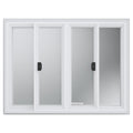 Concession Window Food Truck 1220x915mm Aluminum 4 Sliding