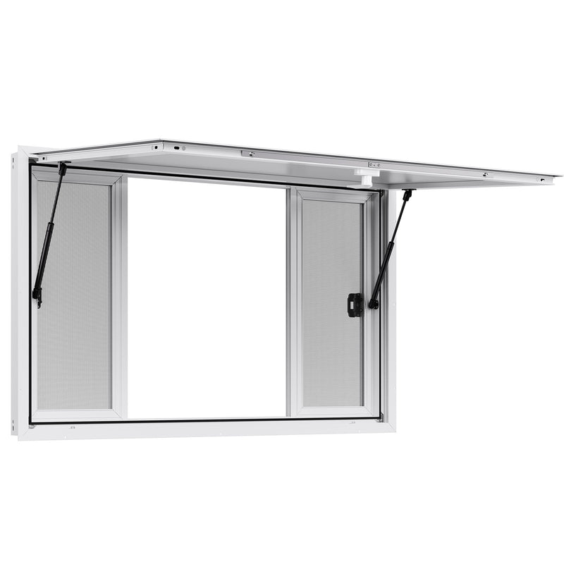 Concession Window 1346x838mm Aluminum Food Truck Service 4x Sliding