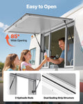 Concession Window 1346x838mm Aluminum Food Truck Service 4x Sliding