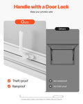 Concession Window 1346x838mm Aluminum Food Truck Service 4x Sliding