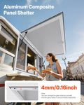 Concession Window 1524x915mm Aluminium Alloy Food Truck Service