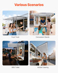 Concession Window 1524x915mm Aluminium Alloy Food Truck Service