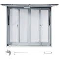 Concession Window 91.4cm Aluminum Food Truck Service+Awning Door