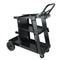 Welding Cart 3-Tier Heavy Duty 400kg Tank Storage 360° Swivel