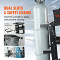 Welding Cart 3-Tier Heavy Duty 400kg Tank Storage 360° Swivel