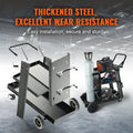 Welding Cart 3-Tier Heavy Duty 400kg Tank Storage 360° Swivel
