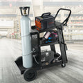Welding Cart 3-Tier Heavy Duty 400kg Tank Storage 360° Swivel