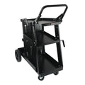 Welding Cart 3-Tier Heavy Duty 400kg Tank Storage 360° Swivel