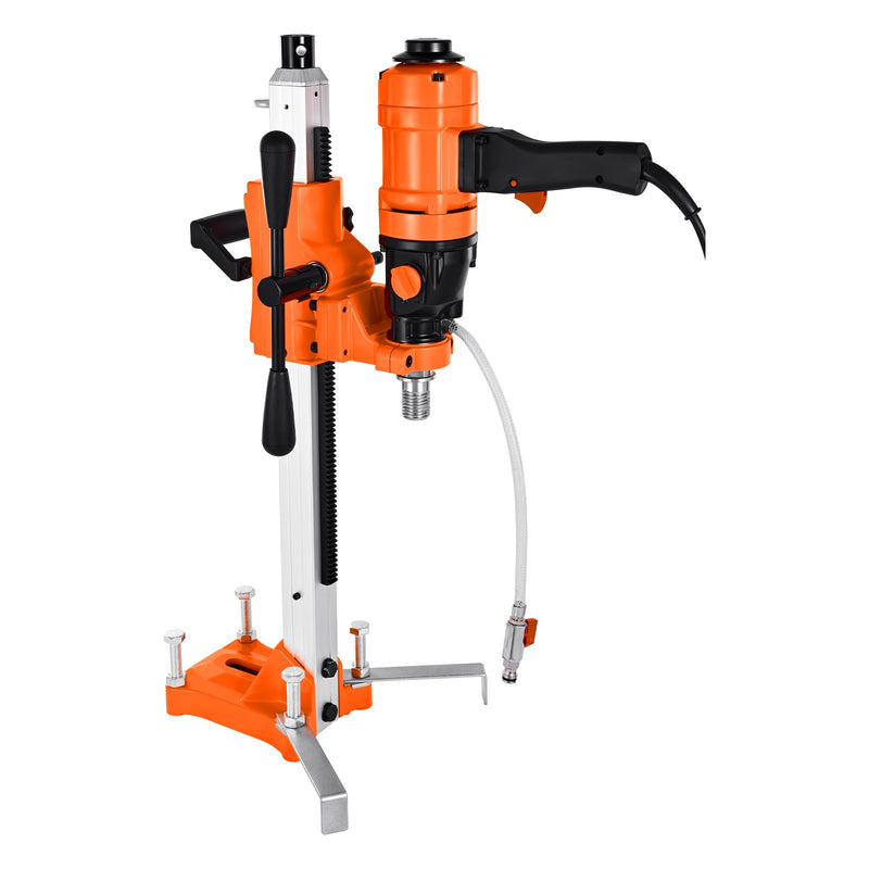 Diamond Core Drill 200mm Handheld Stand 1500W Concrete Brick Stone