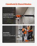 Diamond Core Drill 200mm Handheld Stand 1500W Concrete Brick Stone