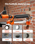 Diamond Core Drill 200mm Handheld Stand 1500W Concrete Brick Stone
