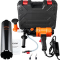 Diamond Core Drill 4in 1500W Wet Concrete Handheld 1100-2400RPM