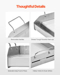 Stainless Steel Griddle 17x13